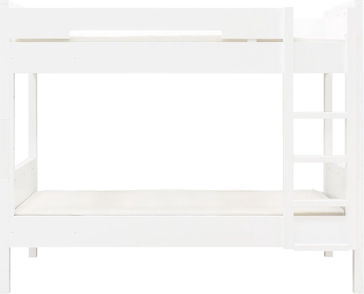 Bopita Combiflex stapelbed 90x200 met rechte trap - Wit