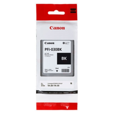 Canon Inktpatroon zwart, 55 ml PFI-030BK Replace: N/A