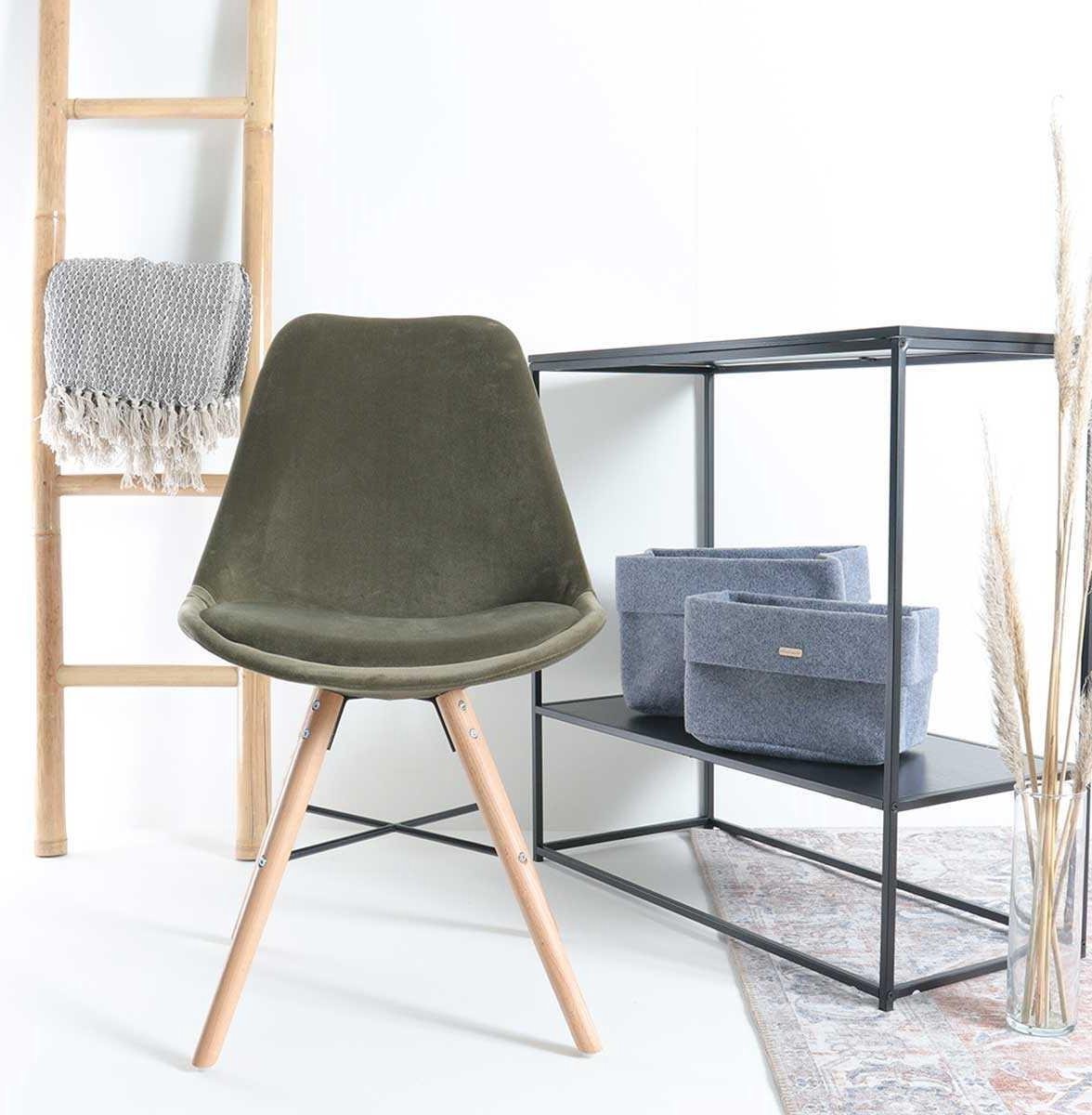 Artichok Karen industriële sidetable Metaal L80 x B36 x H80 cm - Zwart