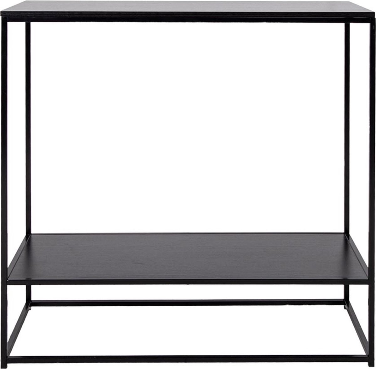 Artichok Karen industriële sidetable Metaal L80 x B36 x H80 cm - Zwart