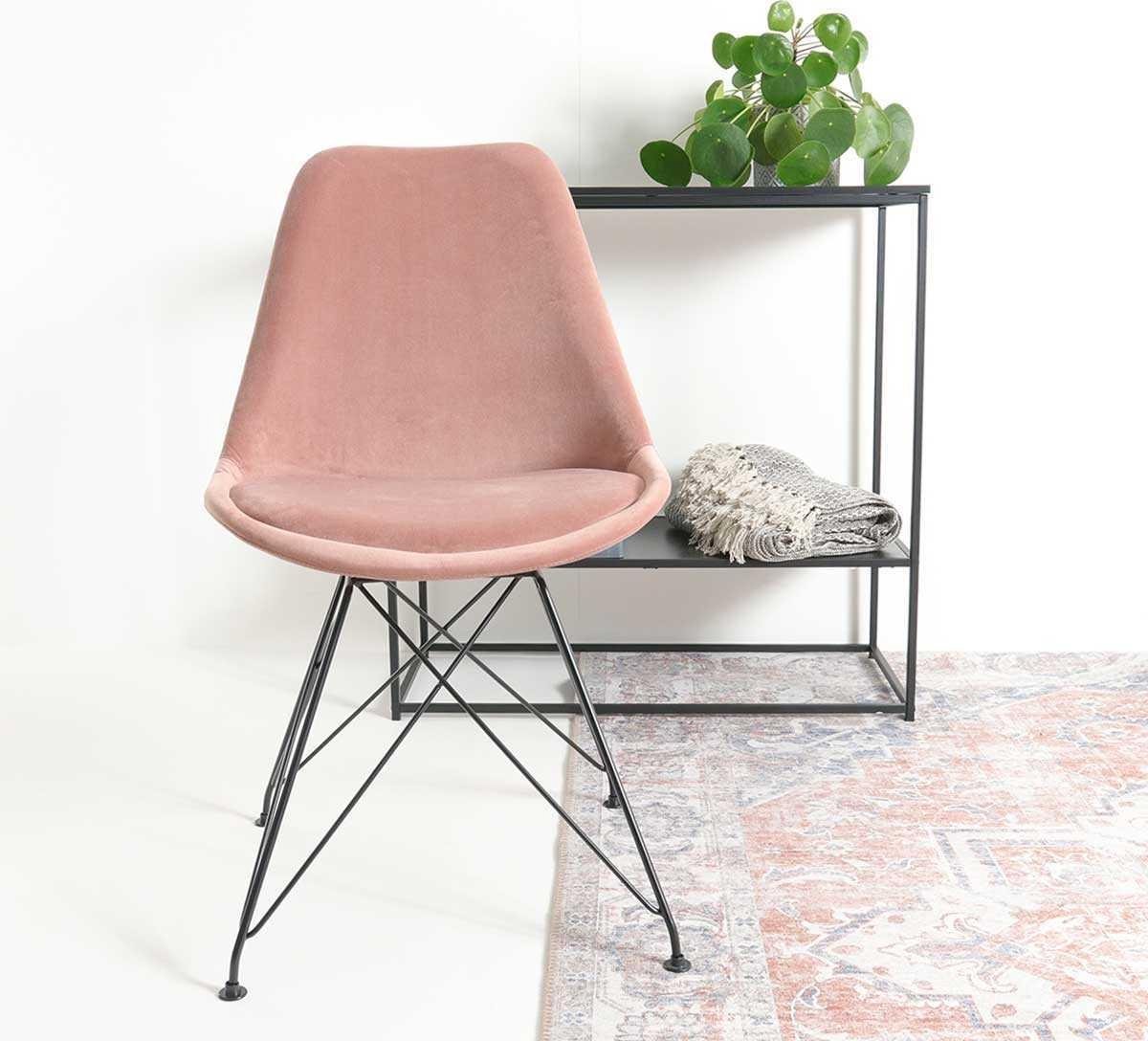 Artichok Karen industriële sidetable Metaal L80 x B36 x H80 cm - Zwart