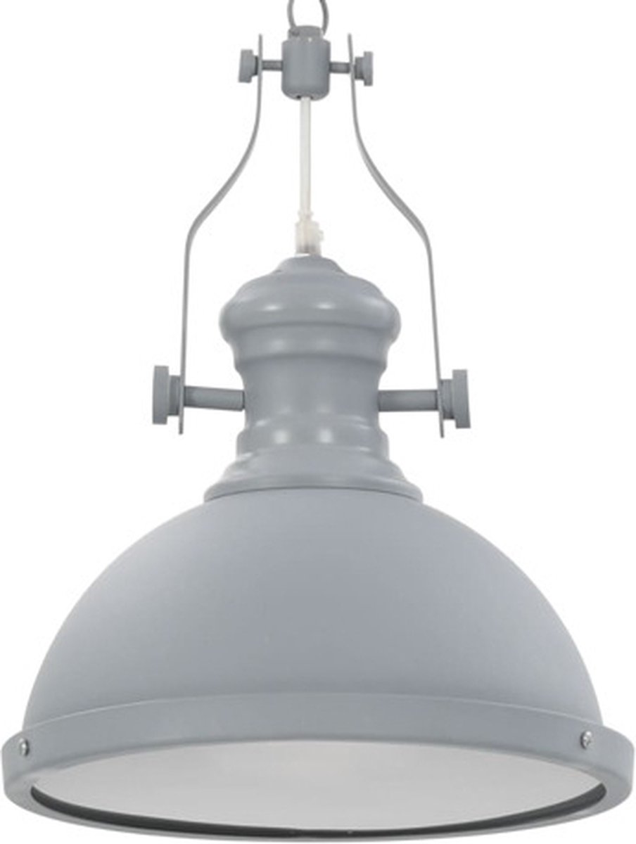 vidaXL Plafondlamp rond E27 - Gris