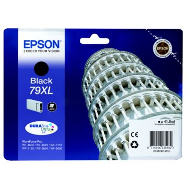 Epson Epson 79XL Inktcartridge zwart, 2.600 pagina's T7901 Replace: N/A