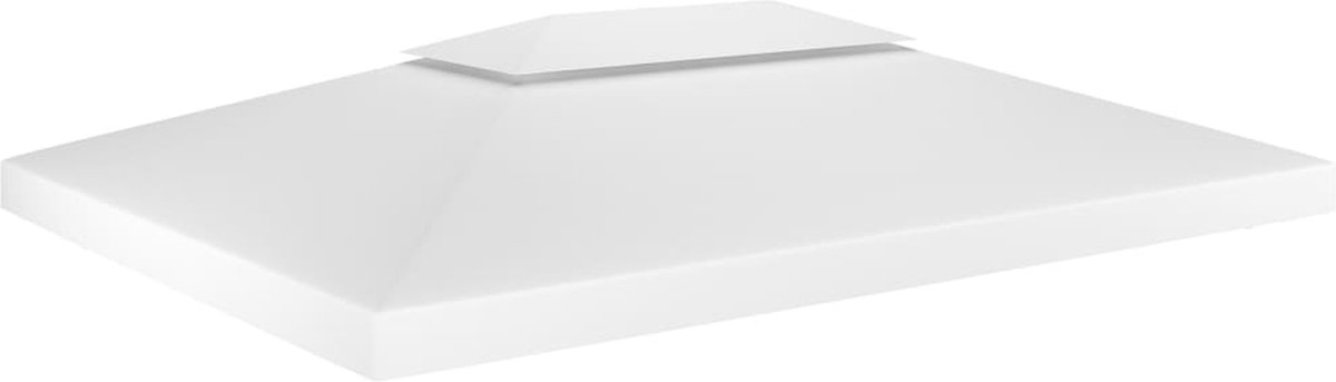 vidaXL Prieeldak 2-laags 310 g/m² 3x3 m terracottakleurig - Bruin