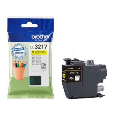 Brother Brother LC3217Y Inktcartridge geel, 550 pagina's LC3217Y Replace: N/A