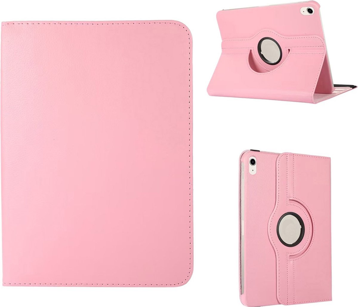 Fonu 360 Boekmodel Hoes iPad 10 - 2022 - 10.9 inch - Roze