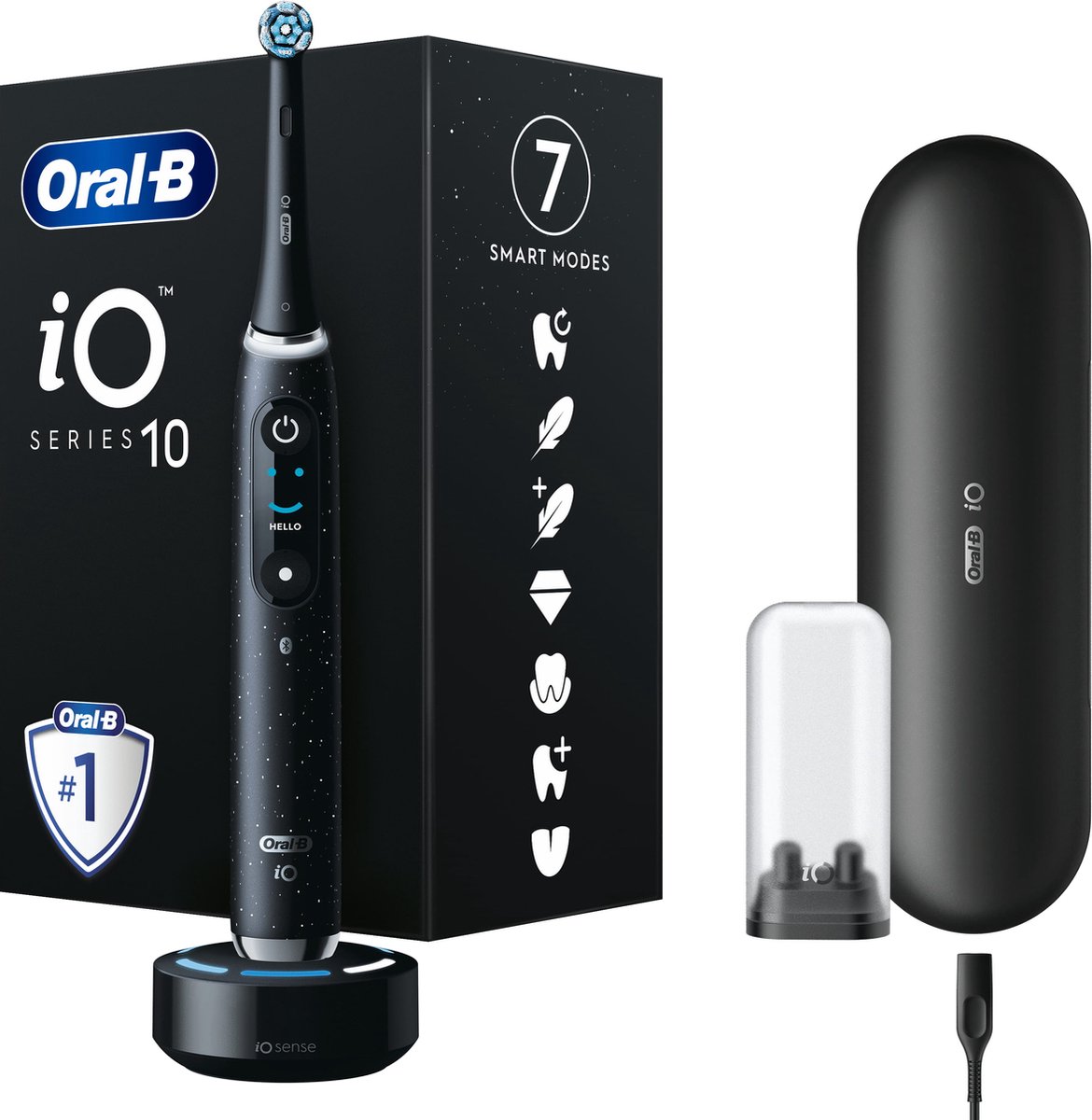 Oral B Oral-B iO Serie 10 elektrische tandenborstel - Zwart