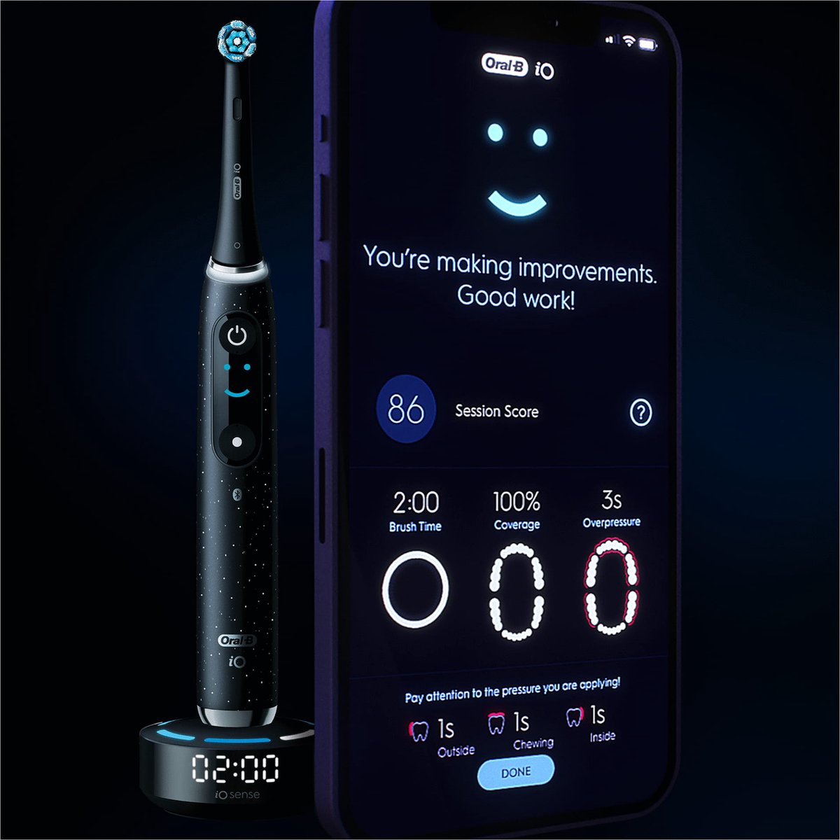 Oral B Oral-B iO Serie 10 elektrische tandenborstel - Zwart