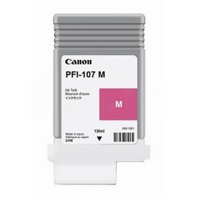 Canon Canon PFI-107 M Inktcartridge magenta, 130 ml PFI-107M Replace: N/A