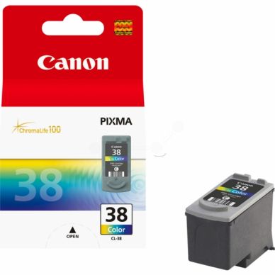 Canon Canon CL-38 Inktcartridge 3-kleuren, 9 ml CL-38 Replace: N/A