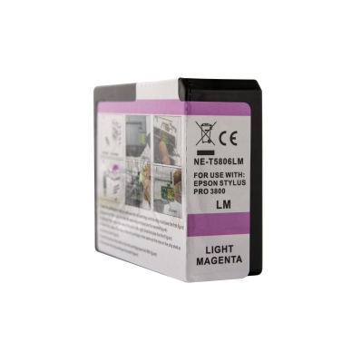 WL Inktcartridge, vervangt Epson T5806, licht magenta, 84 ml 0T5806 Replace: N/A