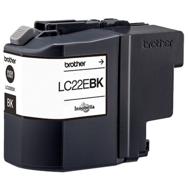 Brother Brother LC22EBK Inktcartridge zwart, 2.400 pagina's LC22EBK Replace: N/A