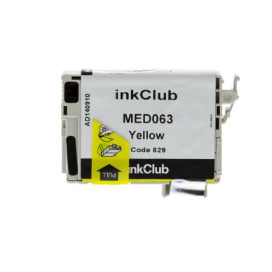 inkClub Inktcartridge geel, 6 ml MED063 Replace: T0714
