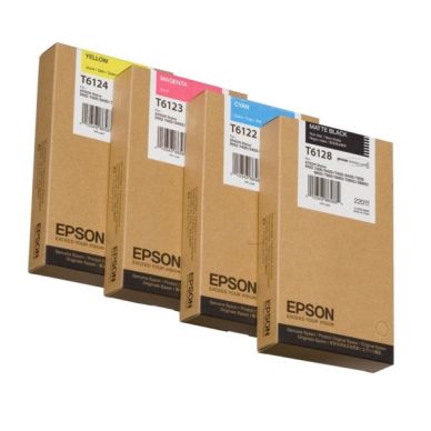Epson Epson T6122 Inktcartridge cyaan, 220 ml T6122 Replace: N/A