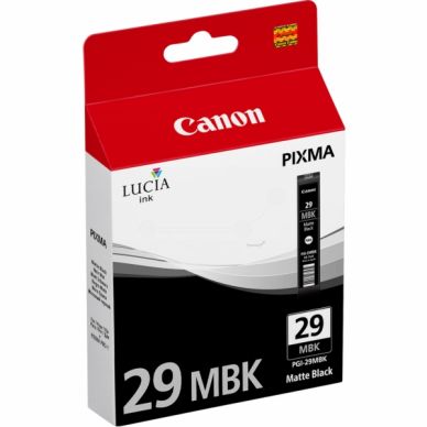 Canon Canon PGI-29 MBK Inktcartridge matzwart PGI-29MBK Replace: N/A