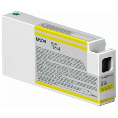Epson Epson T6364 Inktcartridge geel, 700 ml T6364 Replace: N/A