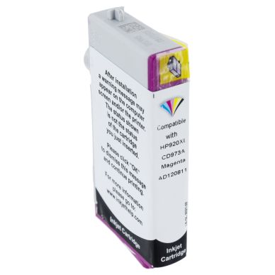 inkClub Inktcartridge, vervangt HP 920XL, magenta, 800 pagina's MHB490 Replace: N/A