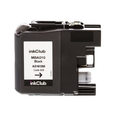 inkClub Inktcartridge, vervangt Brother LC223BK, zwart, 650 pagina's MBA010 Replace: LC223BK