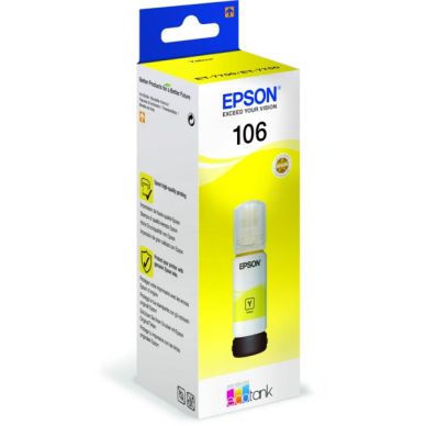Epson Epson 106 Inktcartridge geel, 70 ml T00R440 Replace: N/A