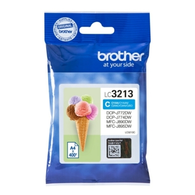 Brother Brother LC3213C Inktcartridge cyaan, 400 pagina's LC3213C Replace: N/A