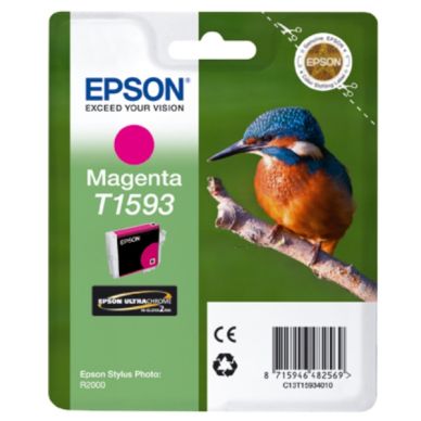 Epson Epson T1593 Inktcartridge magenta, 17 ml T1593 Replace: N/A