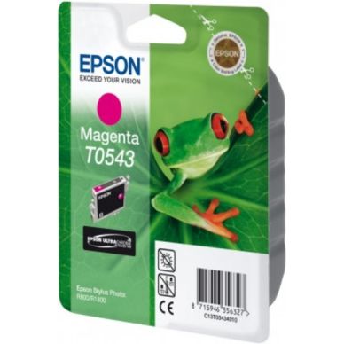 Epson Epson T0543 Inktcartridge magenta, 13 ml T0543 Replace: N/A