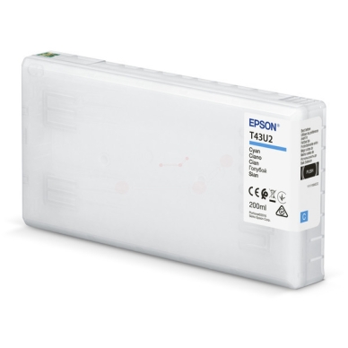 Epson Inktpatroon cyaan, 200 ml C13T43U240 Replace: N/A