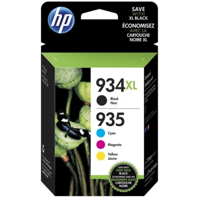 HP Multipack HP 934XL/935XL (C2P23AE,C2P24AE,C2P25AE,C2P26AE) X4E14AE Replace: N/A