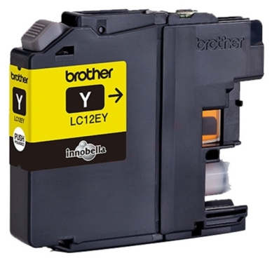Brother Brother LC12EY Inktcartridge geel, 1.200 pagina's LC12EY Replace: N/A