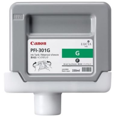 Canon Canon PFI-301 G Inktcartridge groen, 330 ml PFI-301G Replace: N/A