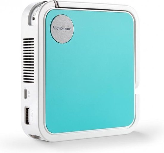 Viewsonic M1 mini beamer/projector 50 ANSI lumens LED WVGA (854x480) Draagbare projector - Wit