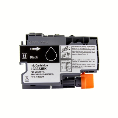 WL Inktcartridge, vervangt Brother LC3233BK, zwart, 3000 pagina's 0LC3233BK Replace: N/A