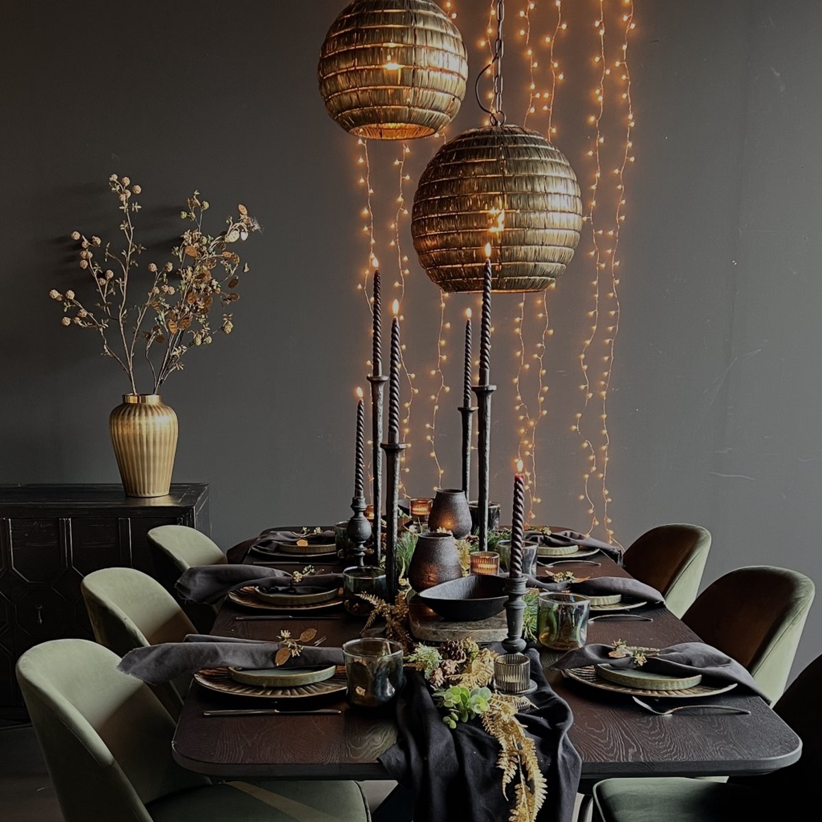 Light & Living Hanglamp Kymora - Goud