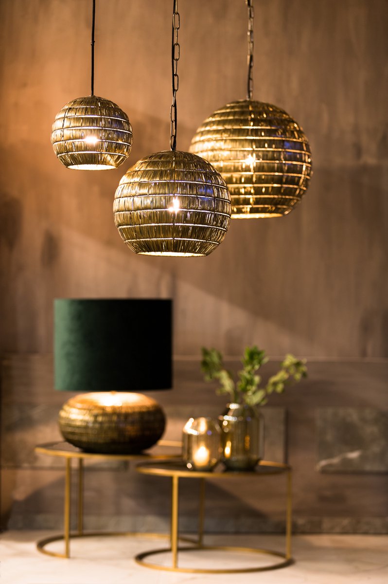 Light & Living Hanglamp Kymora - Goud