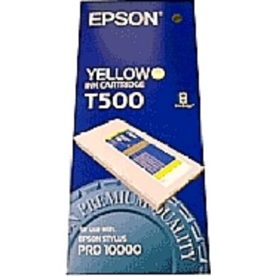 Epson Epson T500 Inktcartridge geel, 500 ml T500 Replace: N/A