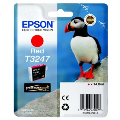 Epson Epson T3247 Inktcartridge rood, 14 ml T3247 Replace: N/A