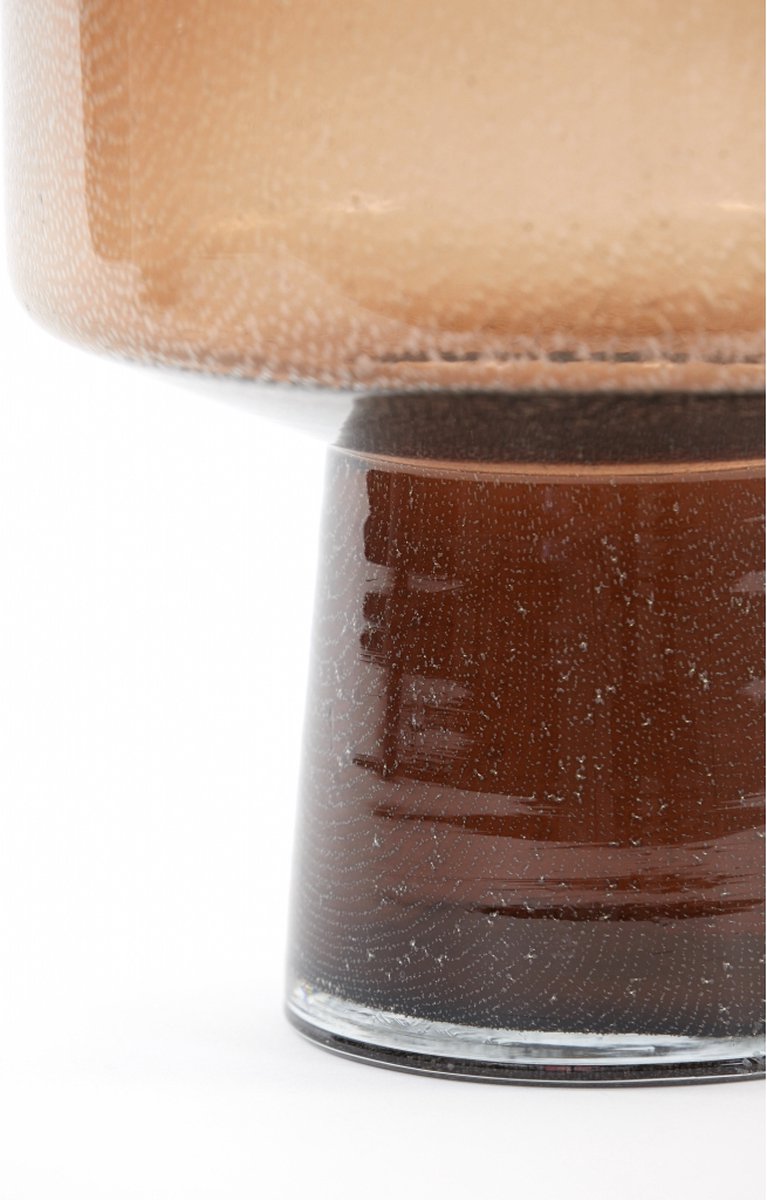 Light & Living Vaas Trasmon - Bruin