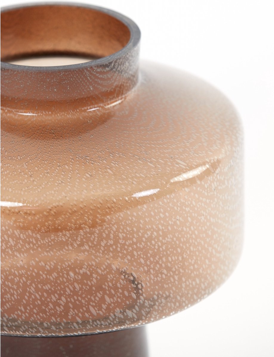 Light & Living Vaas Trasmon - Bruin