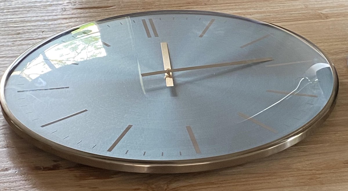 Light & Living Klok Peria - Blauw