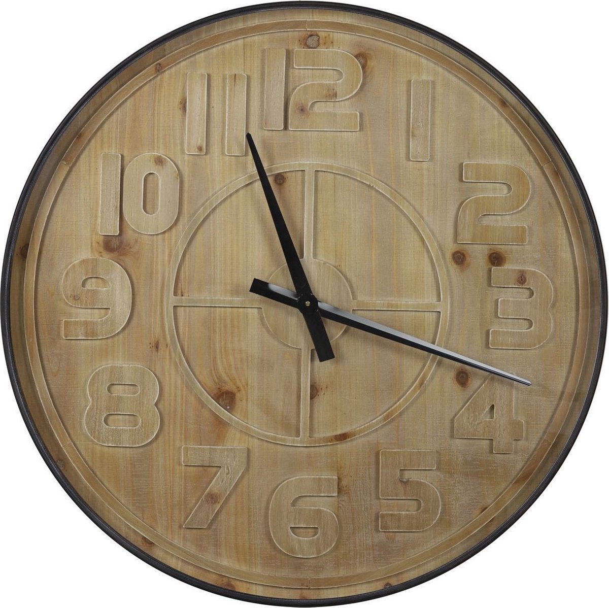 Light & Living Klok Logan - Bruin