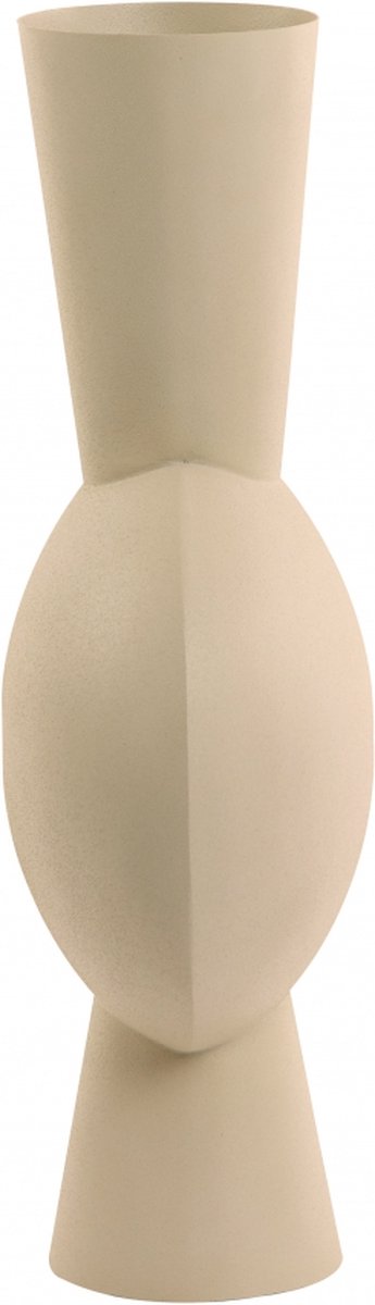 Light & Living Vaas Kavandu Wit - Grijs