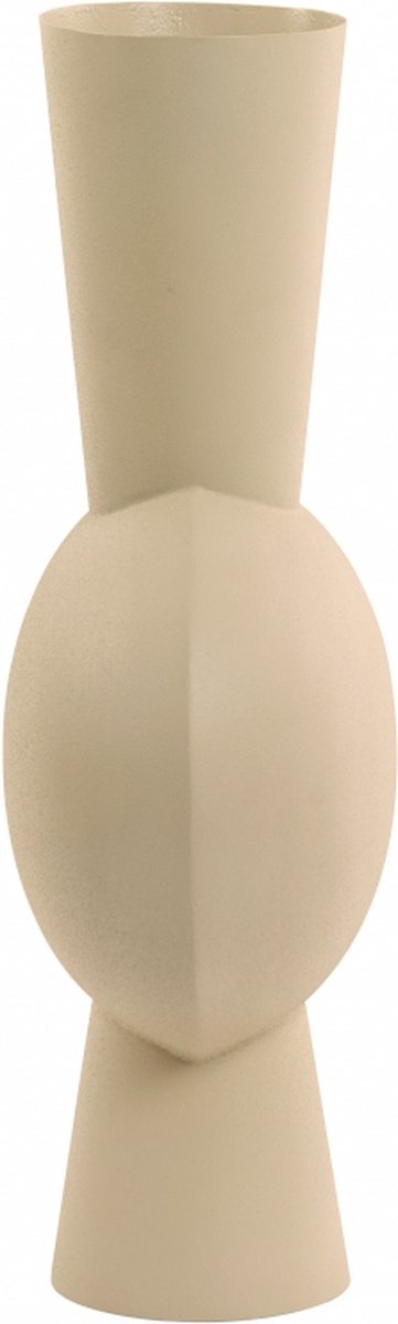 Light & Living Vaas Kavandu Wit - Grijs