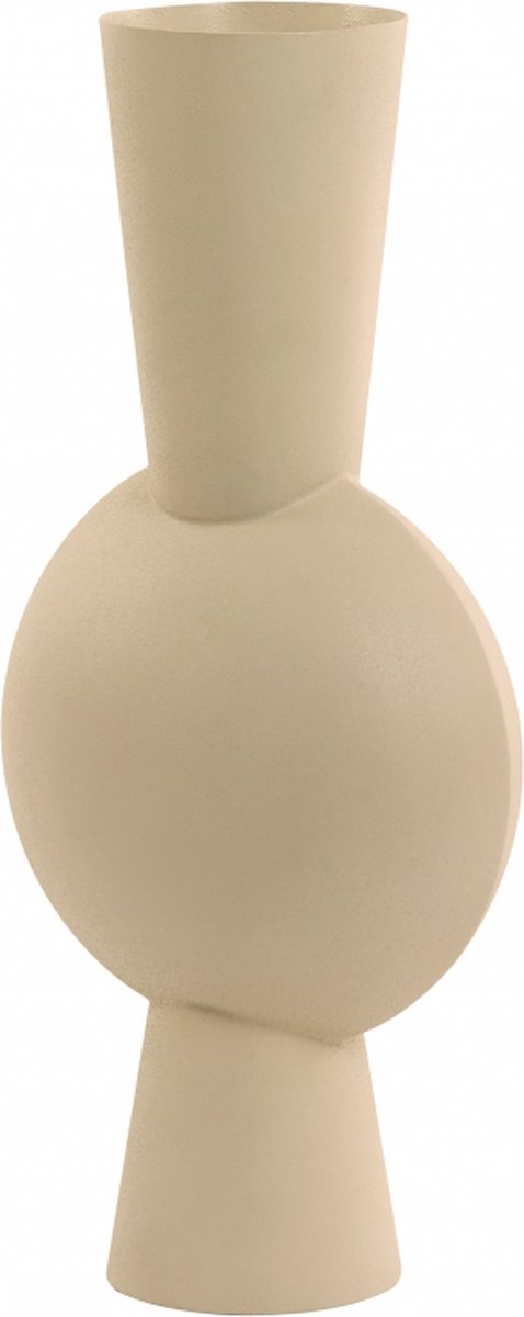 Light & Living Vaas Kavandu Wit - Grijs