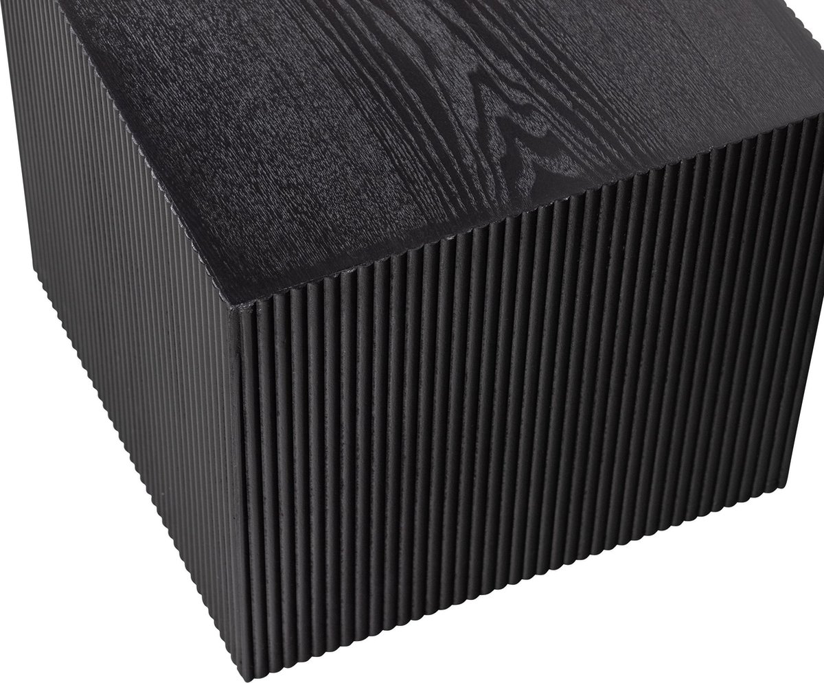 Bijzettafel (set 2 stuks) Sanne - Zwart