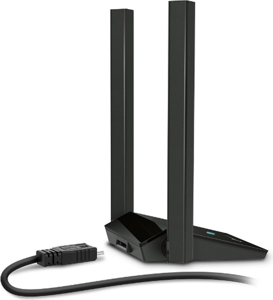 Tp-link Archer Tx20u Plus Ax1800 Dual Antennas High Gain Wireless Usb Adapter - Zwart