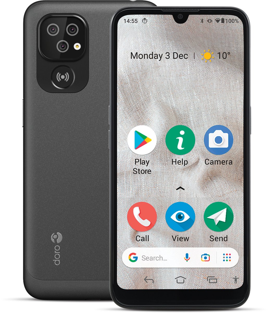 Doro 8100 - 4g Senioren Smartphone 32gb - Grijs