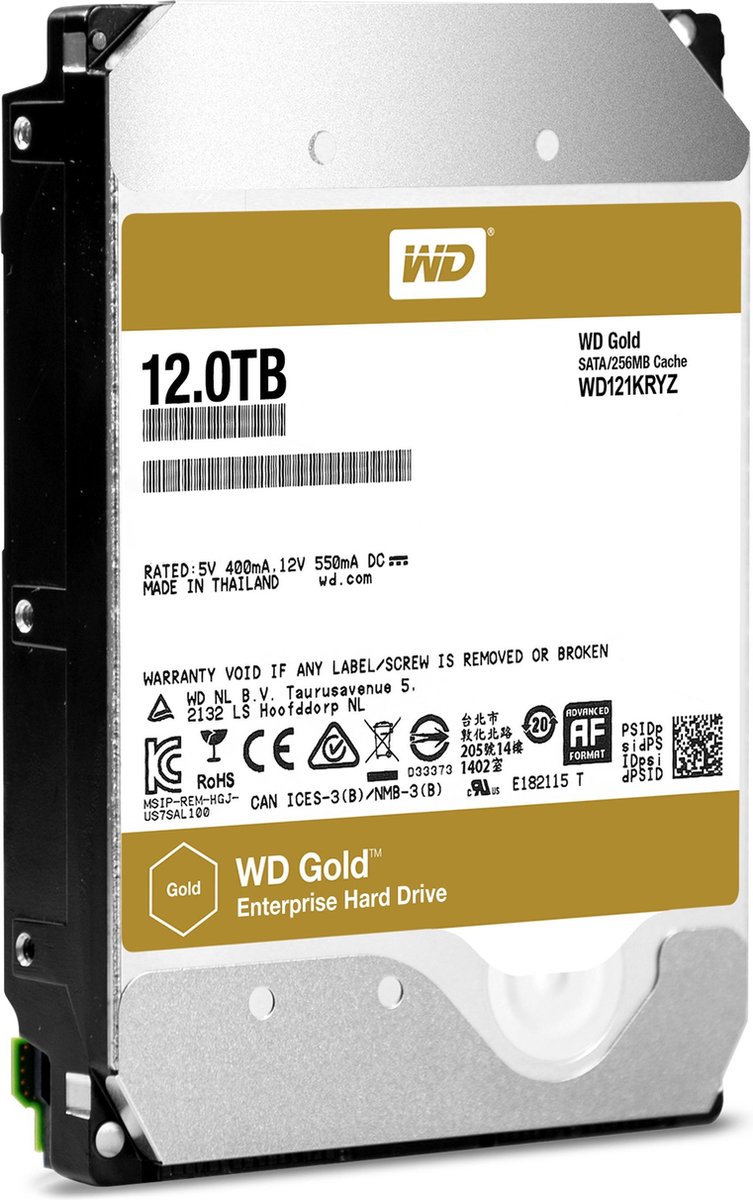 Western Digital Gold 121KRYZ 12TB