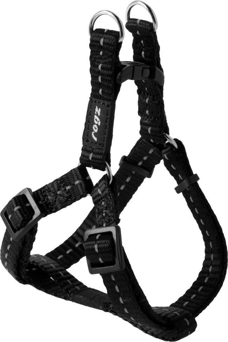 Rogz Hondentuig Utility Step In - Zwart
