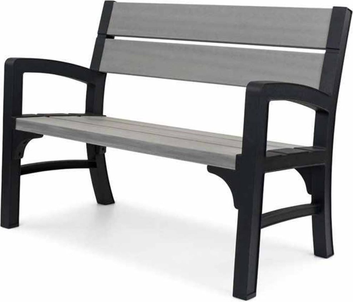 Keter Montero Tuinbank - 3-zits - Bruin/ - Grijs