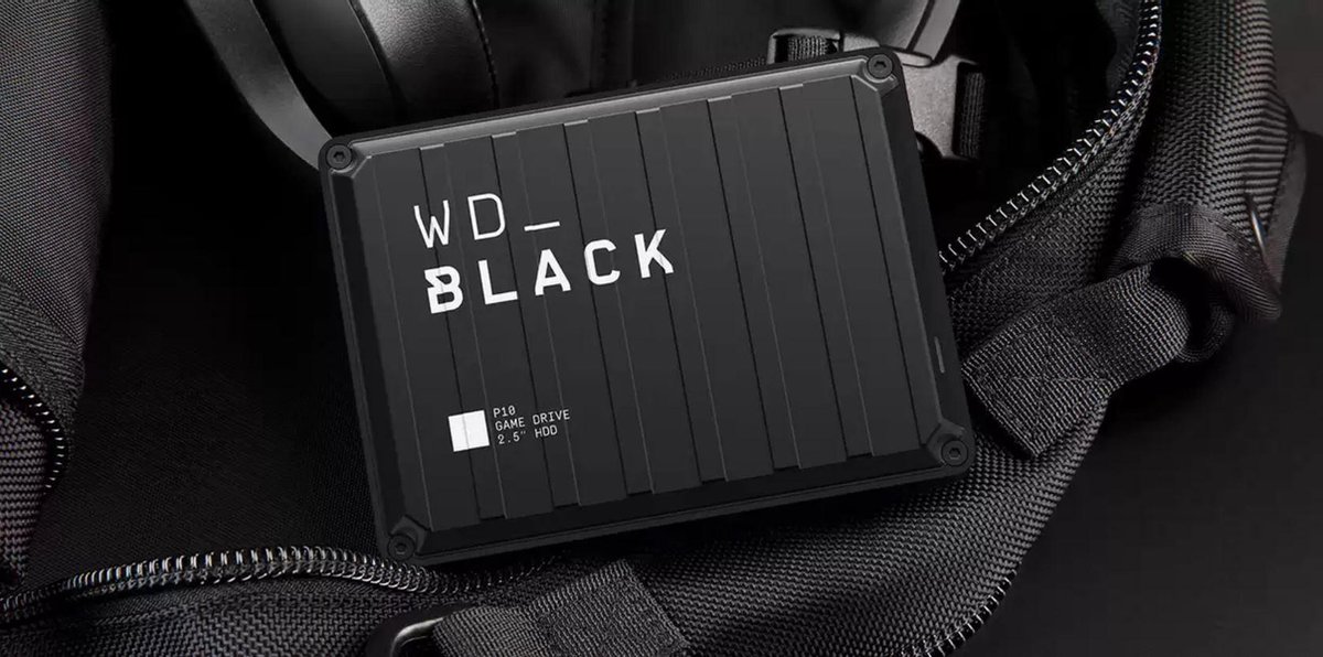 Western Digital Black P10 Game Drive 2TB - Zwart